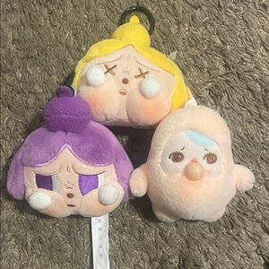 POP MART CRY BABY/PUCKY trio